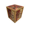 Perzische Houten Prullenbak & Zakdoos Set