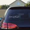 Perzische kalligrafie autosticker – Khatere