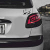 Perzische kalligrafie autosticker – Alleen God