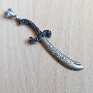 Zulfiqar Zwaard Ketting – Zilveren Dhulfaqar Hanger