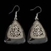 Hangende Metalen Oorbellen met Traditionele Stijl Shamim