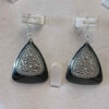 Hangende Metalen Oorbellen met Traditionele Stijl Shamim