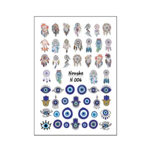 Boze Oog Nagelstickers – Dromenvanger Ontwerp