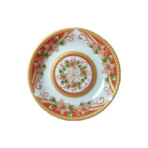 Perzische Theeschotel – Porselein met Niusha Ontwerp (Set van 6)