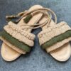 Handgemaakte Macramé Sandalen – Boho Schoeisel