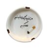 Perzische Keramische Asbak – Handgemaakt Calligrafie Ontwerp