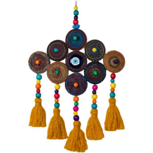 Handgemaakte Boze Oog Wand Hanger Amulet Decor