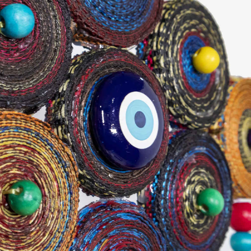 Handgemaakte Boze Oog Wand Hanger Amulet Decor