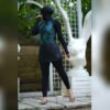 Islamitisch Dames Bescheiden Zwemkleding Model Nila
