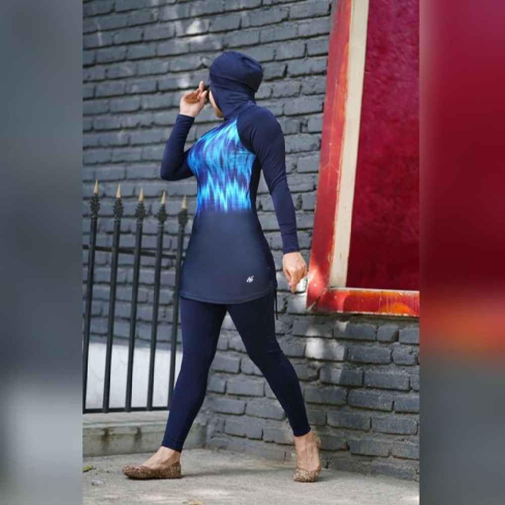 Islamitisch Dames Bescheiden Zwemkleding Model Sahar