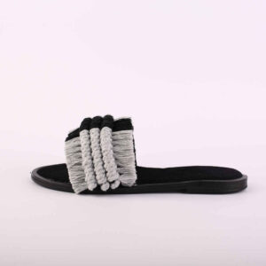 Handgemaakte Macramé Boho Sandalen Model Bahar