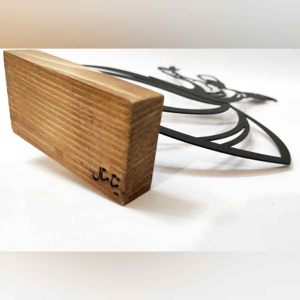 Metalen Minimalistisch Beeldhouwwerk Sculptuur Raghs Sama