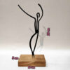 Metalen Minimalistisch Beeldhouwwerk Sculptuur Jongen