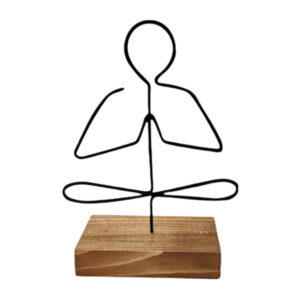 Metalen Minimalistisch Beeldhouwwerk Sculptuur Yuga