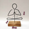 Metalen Minimalistisch Beeldhouwwerk Sculptuur Yuga