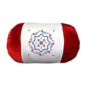 Fluwelen Rolkussen Sadra – Rood
