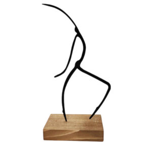 Metalen Minimalistisch Beeldhouwwerk Sculptuur Nita