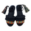 Slingback Macramé Sandalen Sahel – Navy Blauw