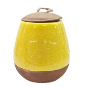 Keramische Bewaarpot – Stijlvolle Opbergpot voor Koffie, Thee & Meer, Khomre