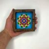 Perzische Houten Asbak – Traditionele Tegel Elaheh