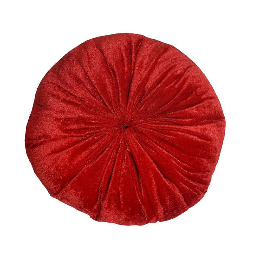 Fluwelen Rolkussen Bahar – Rood