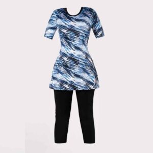 2-Delige Dames Korte Mouw Rash Guard Zwemkostuum