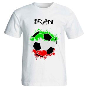 Iran Voetbalfan T-shirt Model Team Melli – Wit
