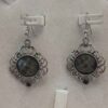 Hangende Metalen Oorbellen met Traditionele Stijl Niloofar