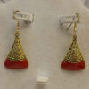 Hangende Metalen Oorbellen met Traditionele Stijl Farnoosh