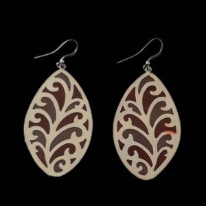 Hangende Metalen Oorbellen met Traditionele Stijl Nastaran
