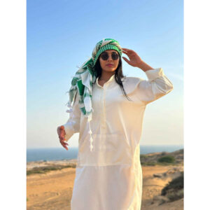 Witte Thawb voor Vrouwen – Arabische Stijl Jurk