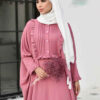 Traditionele Vlinder Abaya voor Dames – Zachte Katoenen Stof