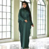 Traditionele Vlinder Abaya voor Dames – Zachte Katoenen Stof