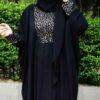 Stijlvolle Vlinder Abaya voor Dames – Elegante & Comfortabele Kreukstof