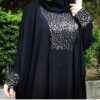 Stijlvolle Vlinder Abaya voor Dames – Elegante & Comfortabele Kreukstof