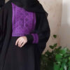 Traditionele Vlinder Abaya voor Moslimvrouwen – Zachte Kreukstof