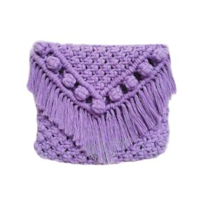 Macramé Schoudertas Crossbody Luxe Handgemaakt Tina