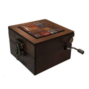 Handmatig Houten Muziekdoos Model Parham