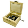 Handmatig Houten Muziekdoosje Model Flower