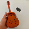 Art Deco Muziekdoos Model Gitaar