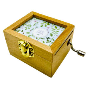 Handmatig Houten Muziekdoosje Model Sun