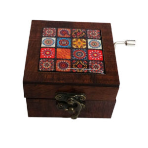 Handmatig Houten Muziekdoos Model Hedyeh