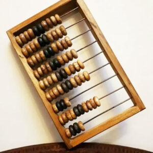 Vintage Stijl Houten Chortkeh Perzische Abacus