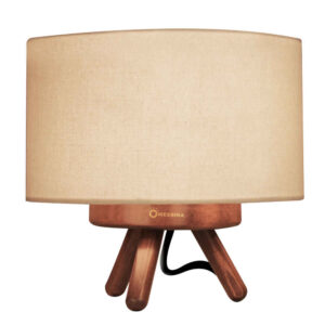 Accent Houten Tafellamp Handgemaakt Diana