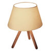 Accent Houten Tafellamp Handgemaakt Liana
