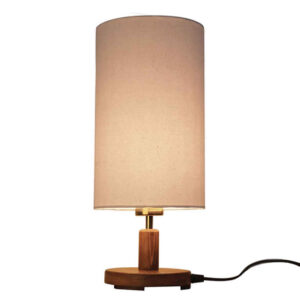 Minimalistische Houten Tafellamp Mitra – Witte Kap