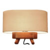 Accent Houten Tafellamp Handgemaakt Nasrin