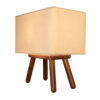 Accent Houten Tafellamp Handgemaakt Nastaran