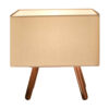 Accent Houten Tafellamp Handgemaakt Nastaran