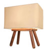 Accent Houten Tafellamp Handgemaakt Nastaran